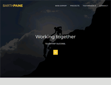 Tablet Screenshot of barthpaine.com